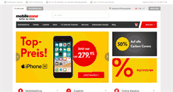 Desktop Screenshot of mobilezone.ch