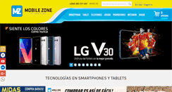 Desktop Screenshot of mobilezone.com.py